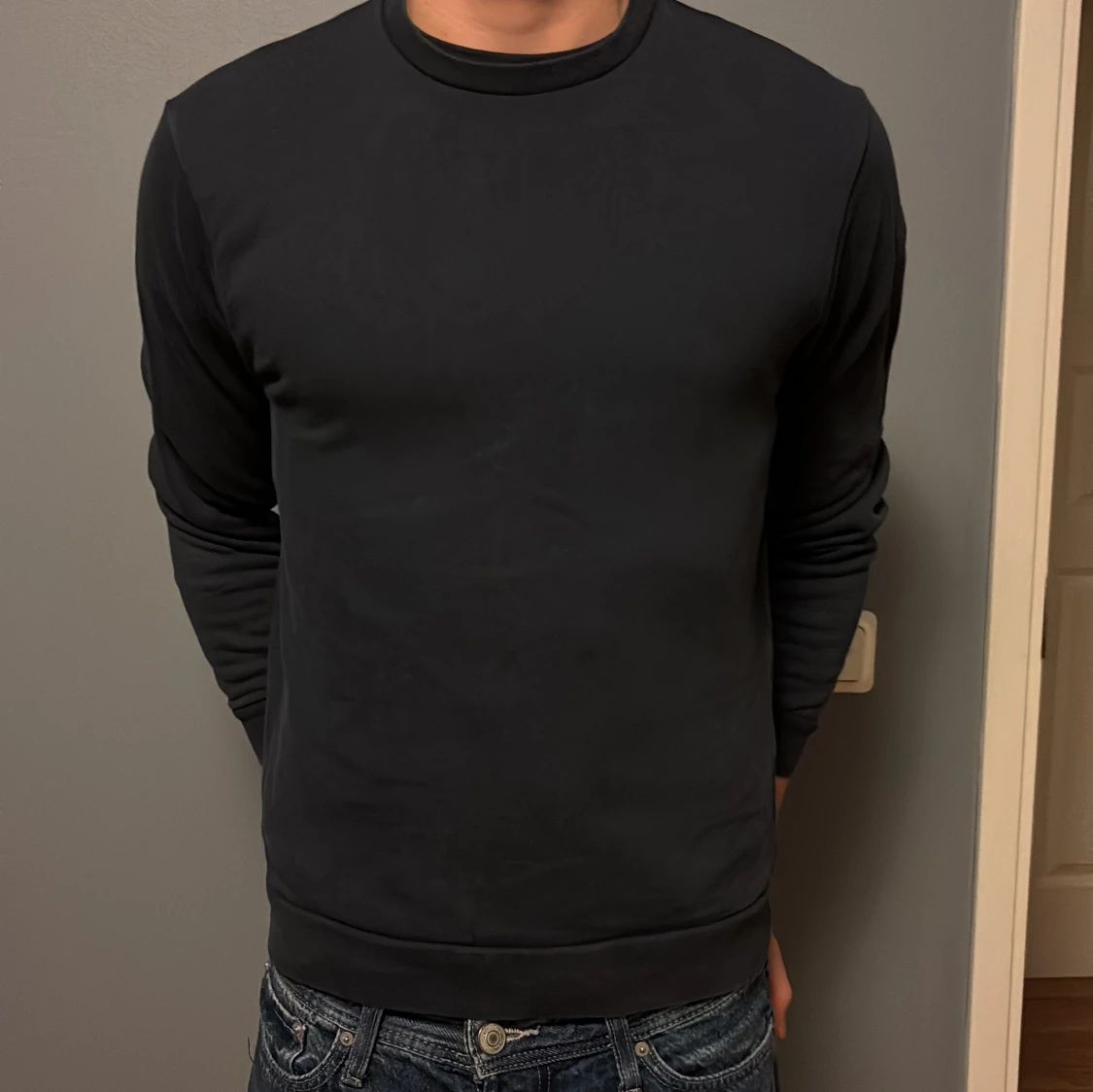 Mörkblå Colmar sweatshirt 