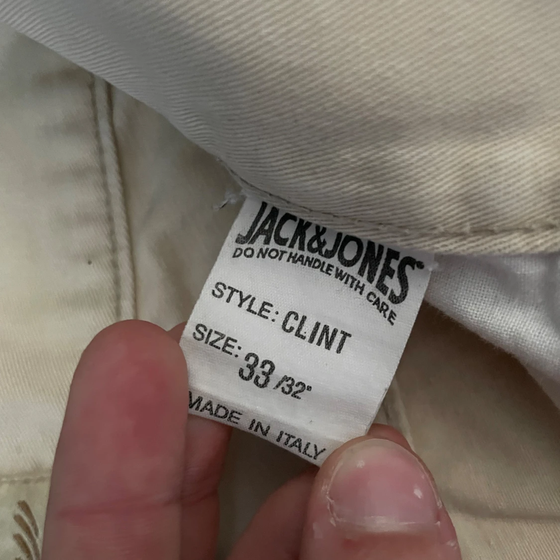 Beiga byxor Jack & Jones Clint 33/32 - 2