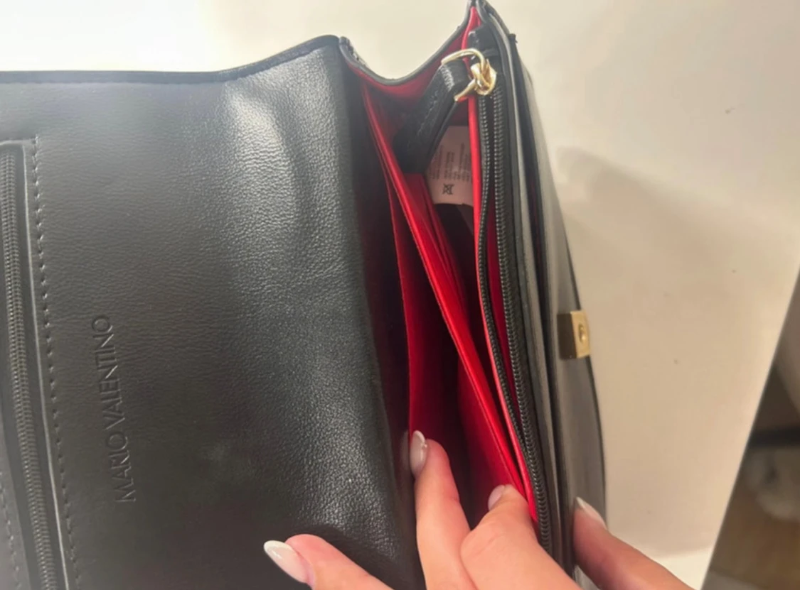 Svart axelväska från Valentino - 6