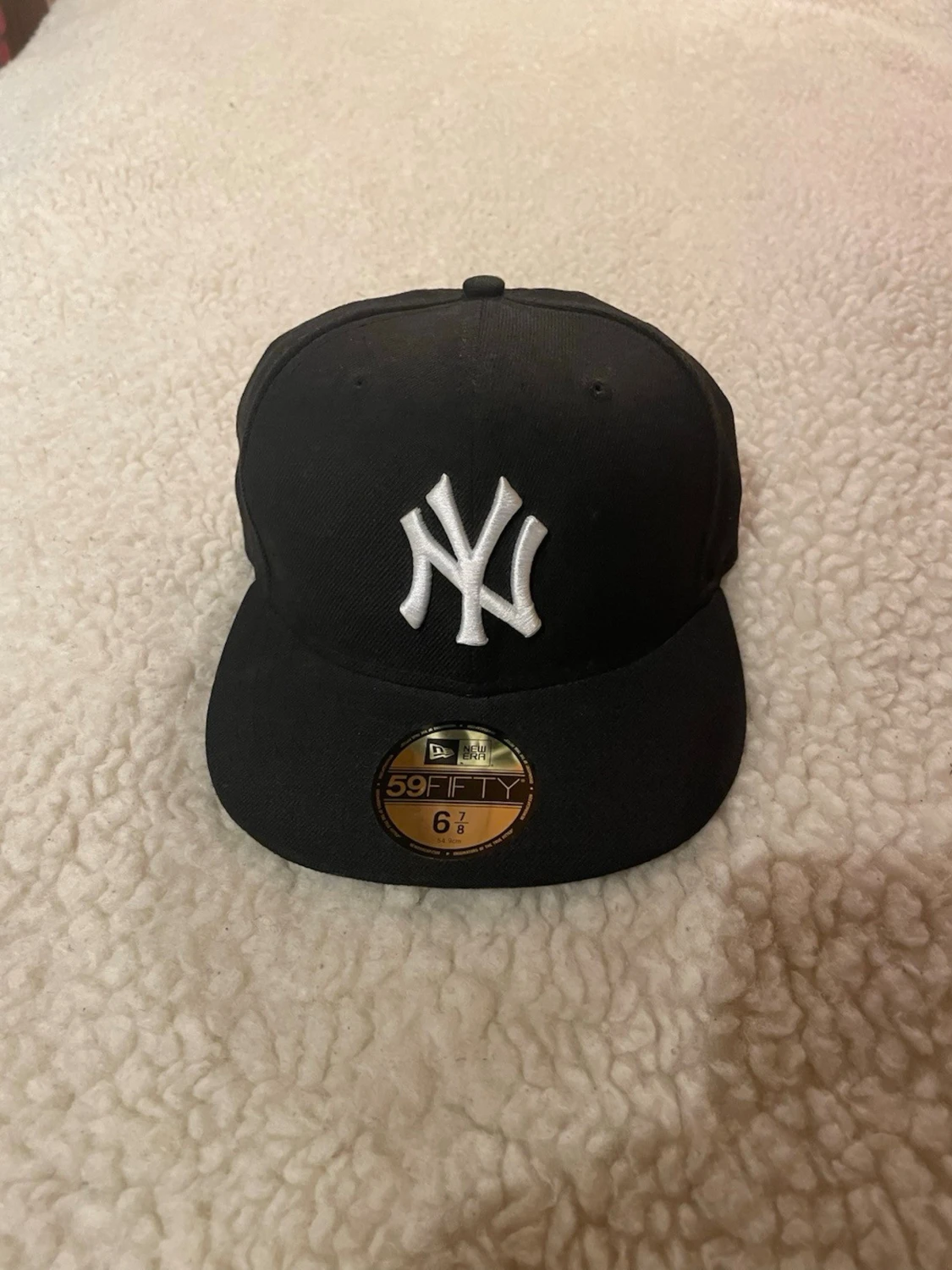New Era Yankees 59FIFTY svart keps