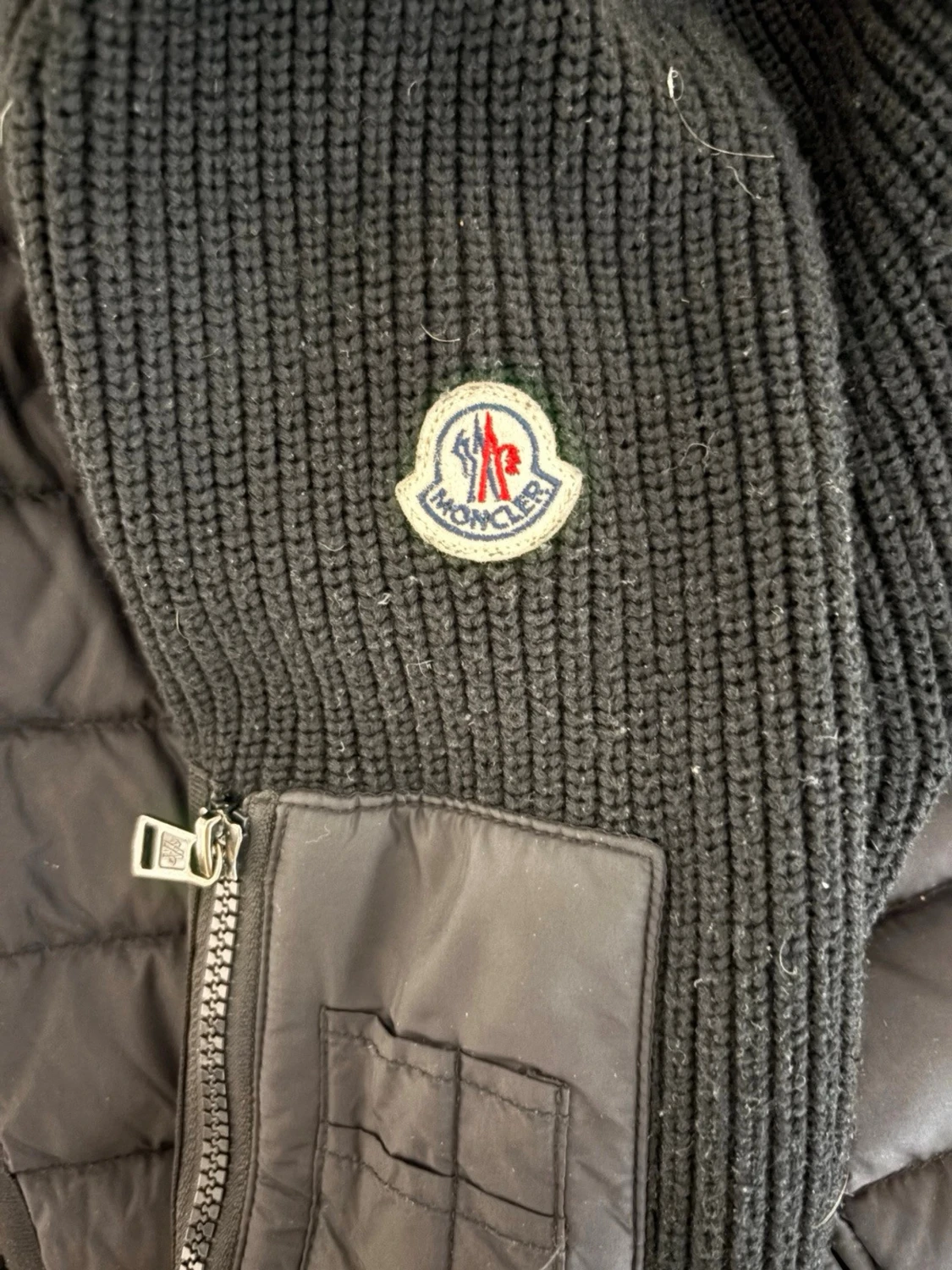 Svart cardigan från Moncler - 1