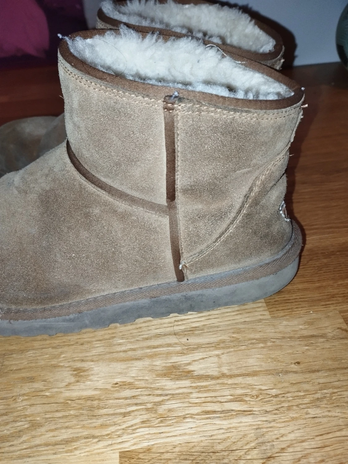 UGG Classic bruna boots i mocka - 1