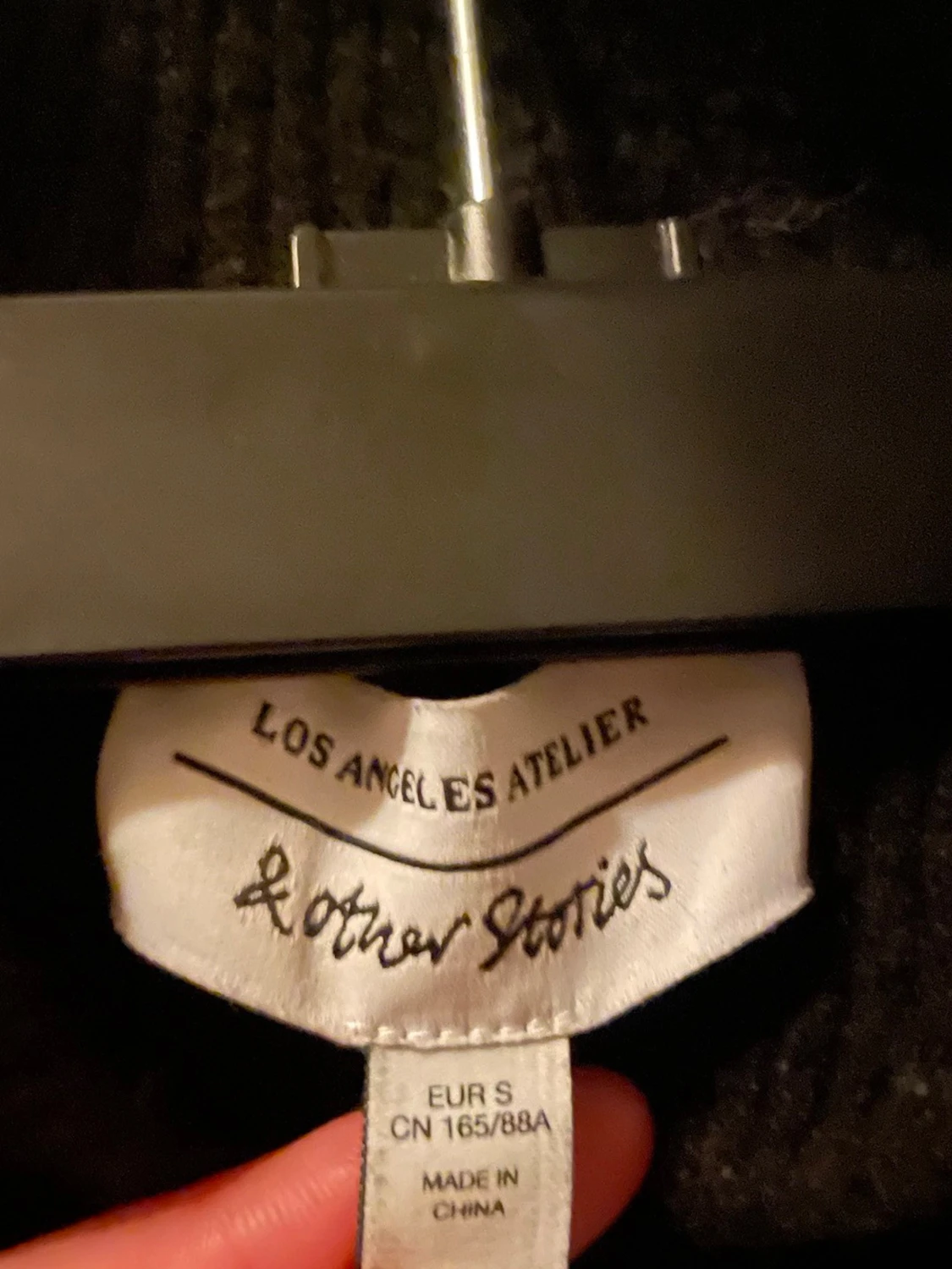 Svart polotröja från & Other Stories - 1