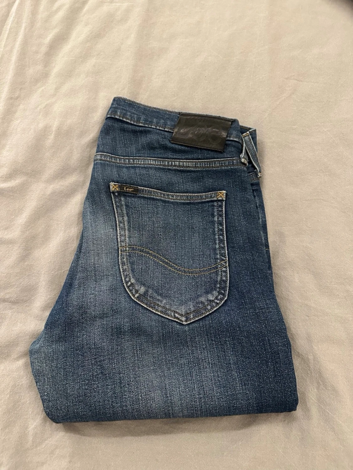Levi's blå jeans med klassisk passform