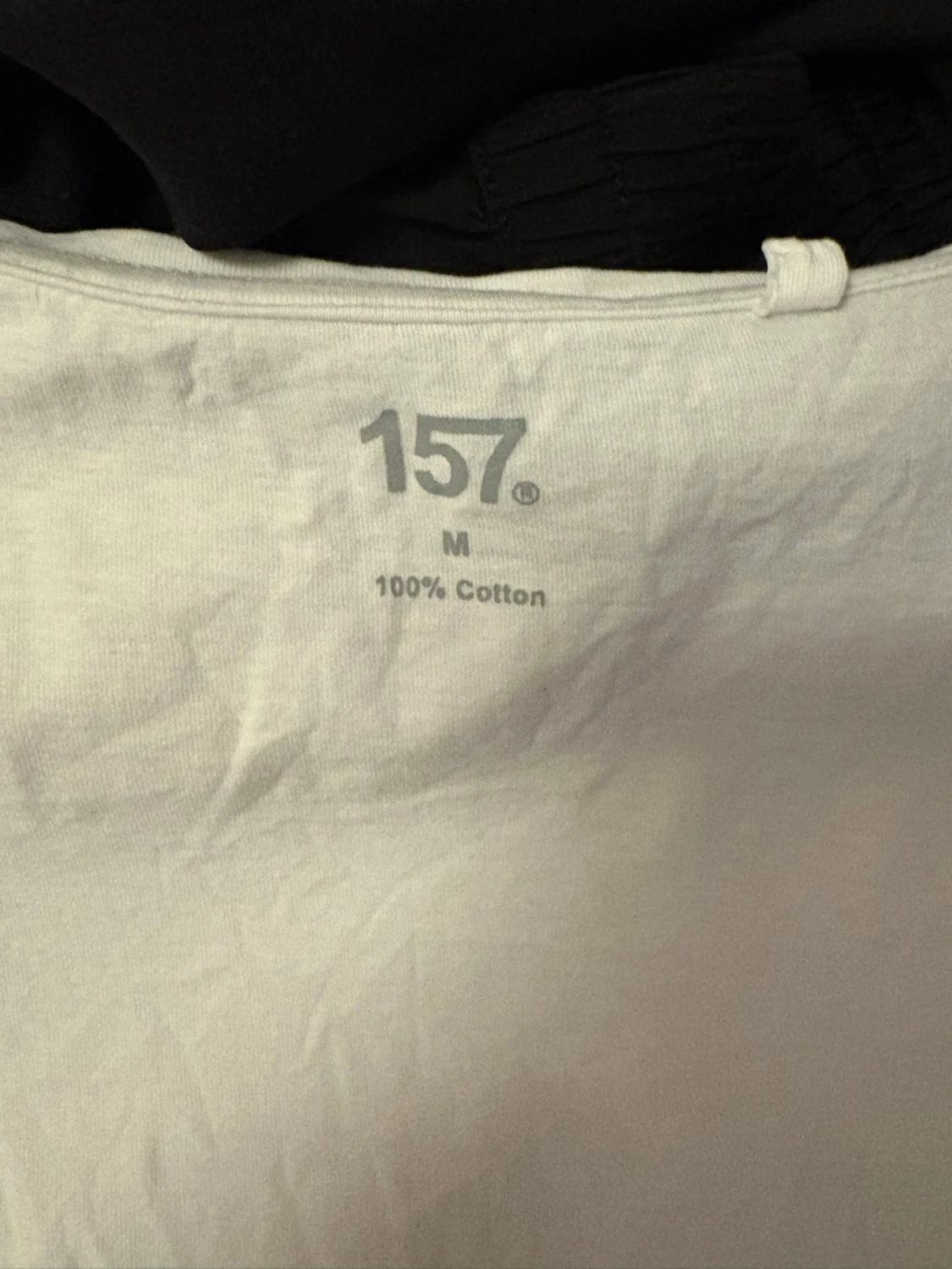 Vit t-shirt från 157 i bomull - 1