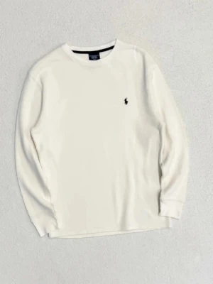 Vit långärmad tröja Polo Ralph Lauren - Mycket gott skick, knappt använt den 