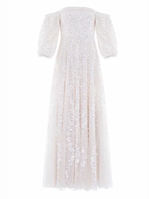 Balklänning Needle and Thread - Otroligt fin balklänning i storlek XS. Mycket fint skick🦢3 dagar för 1000kr 