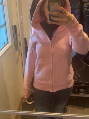 Russemerch hoodzip - Rosa mysig Russemerch zip-hoodie