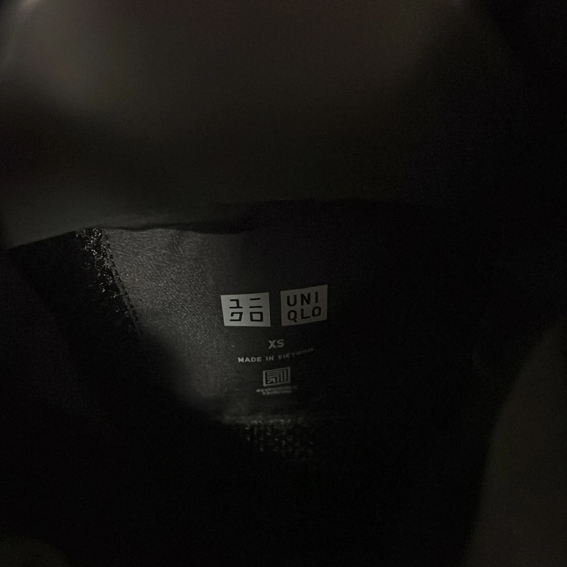 Svart parkajacka från Uniqlo - 1