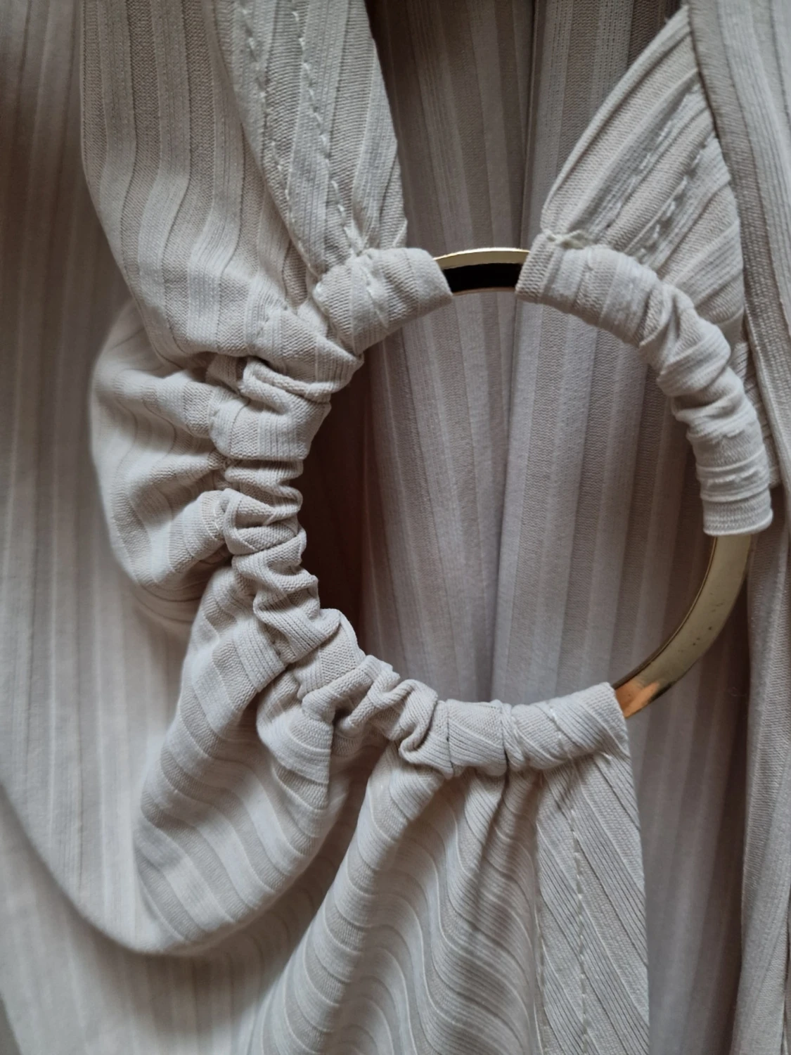 Beige midi/maxi dress - 3