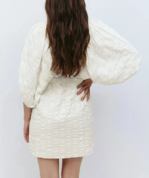 vit miniklänning  - supersöt 💓💓🌟