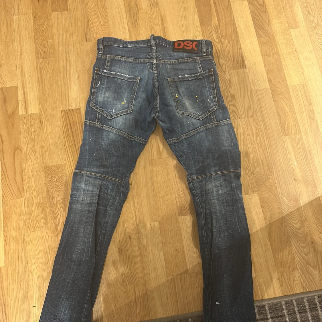 Dsquared2 blåa jeans - 1