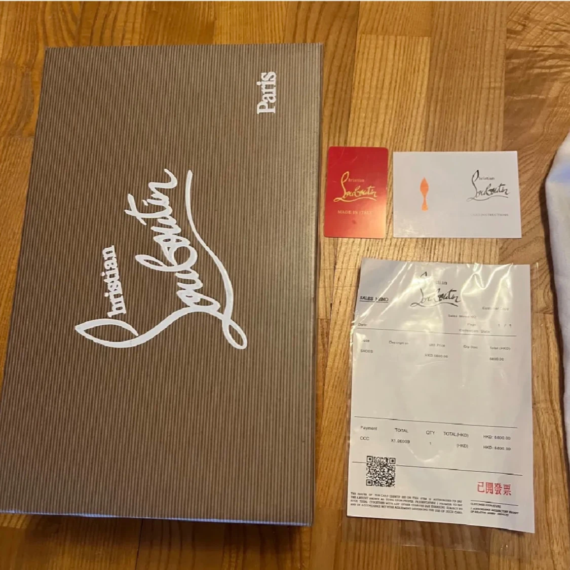 Mörkblå mocka sneakers från Louboutin - 2