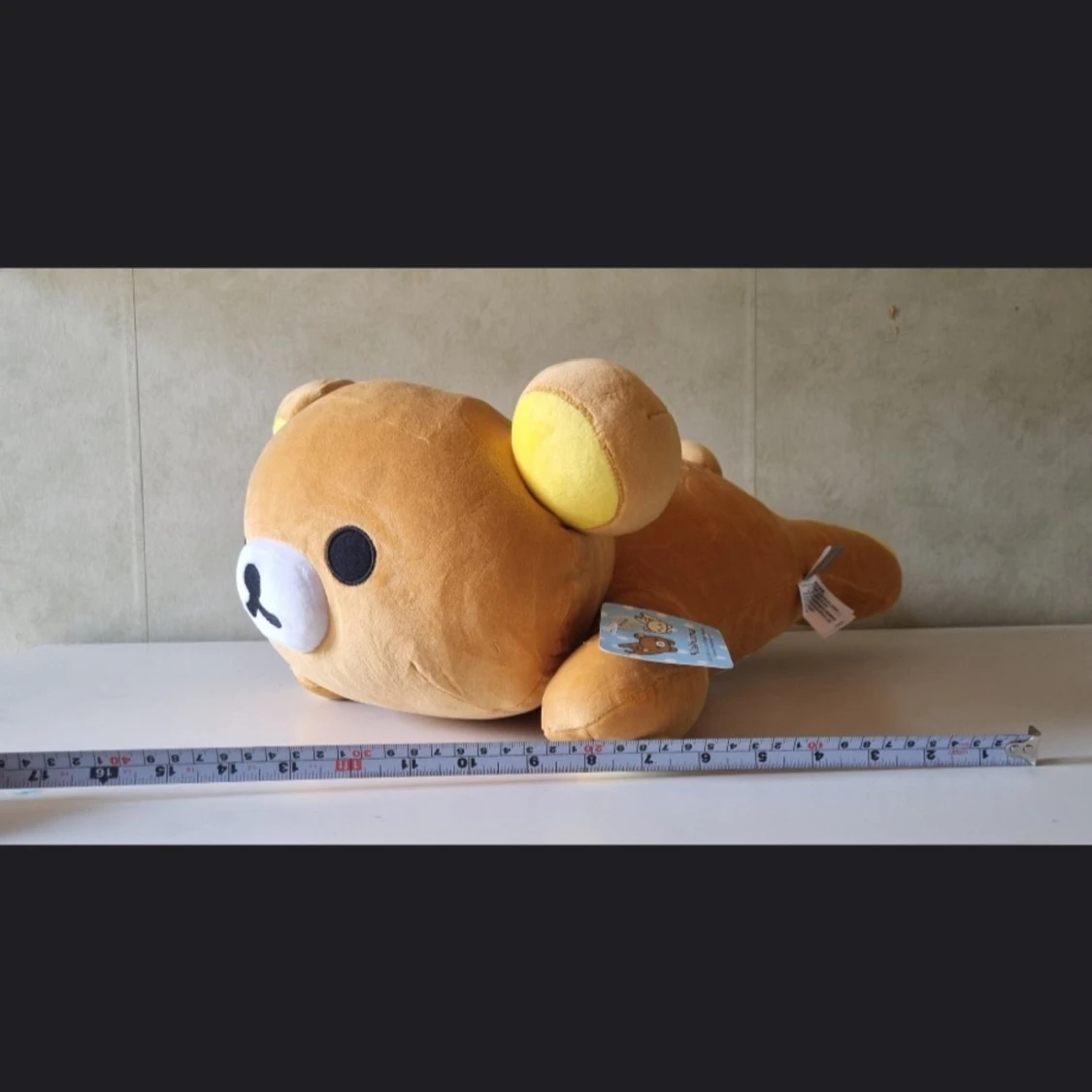 Stor Rilakkuma björn, 50cm, plysch, ny, kawaii, retro, anime, söt, y2k - 1