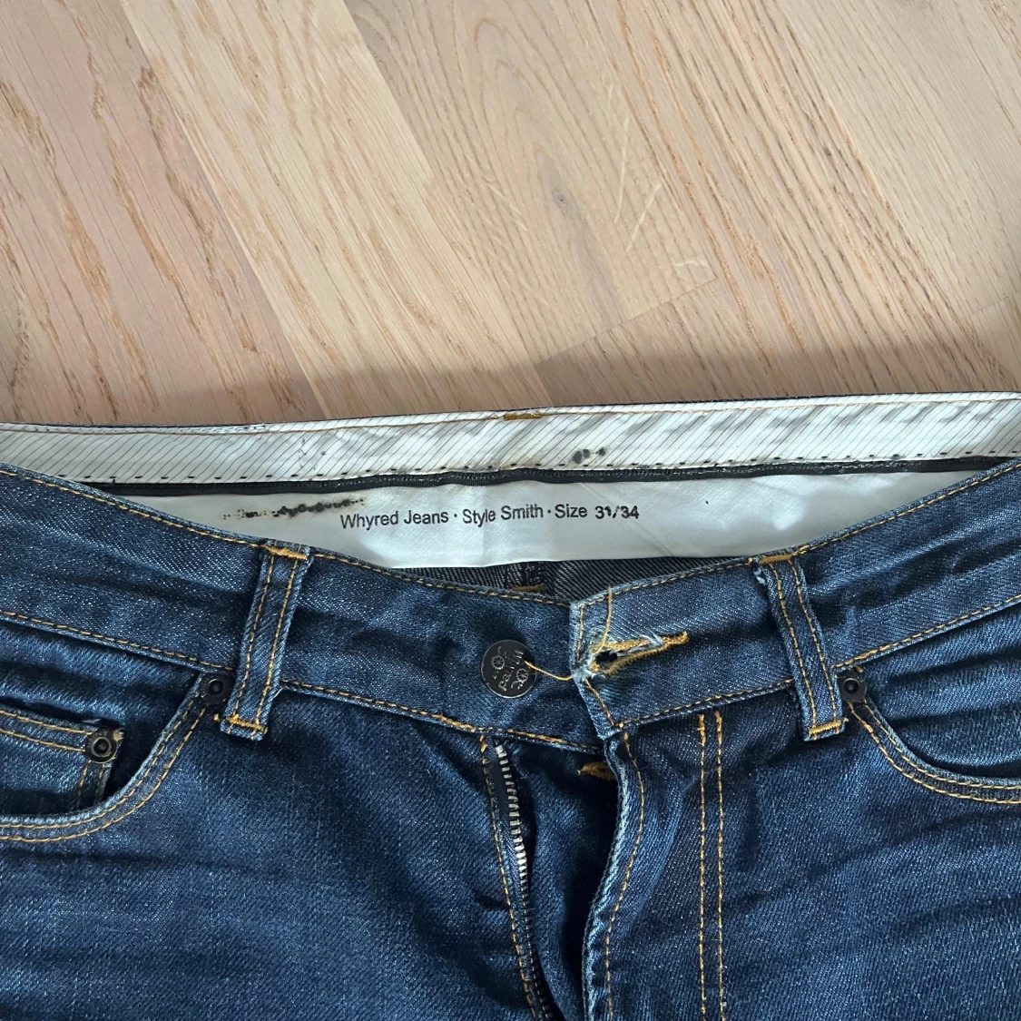 Mörkblå jeans Whyred Smith 31/34 - 1