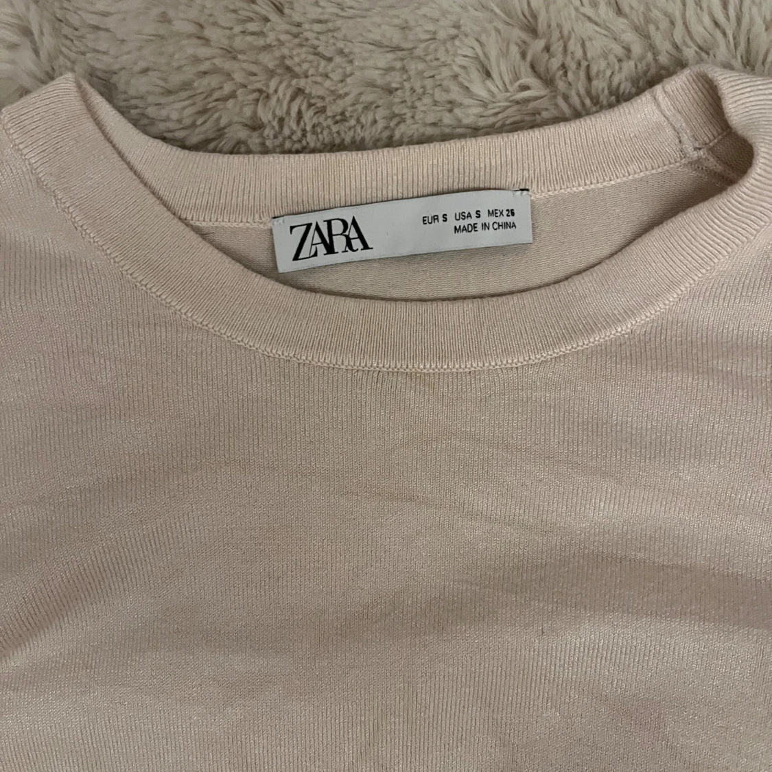 Beige långärmad tröja från Zara - 1