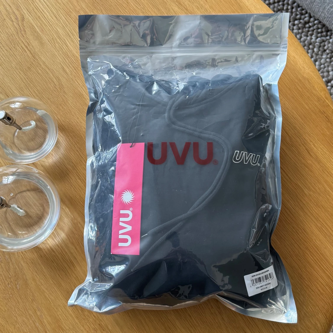 UVU hoodie svart, Dolomiti Collection - 1