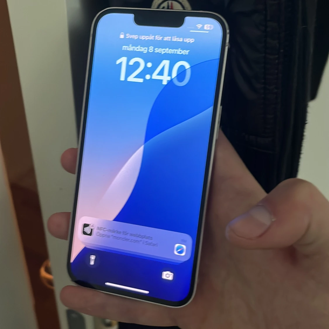 Svart pufferjacka från Moncler - 2