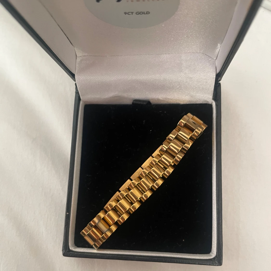 Guldpläterad armband