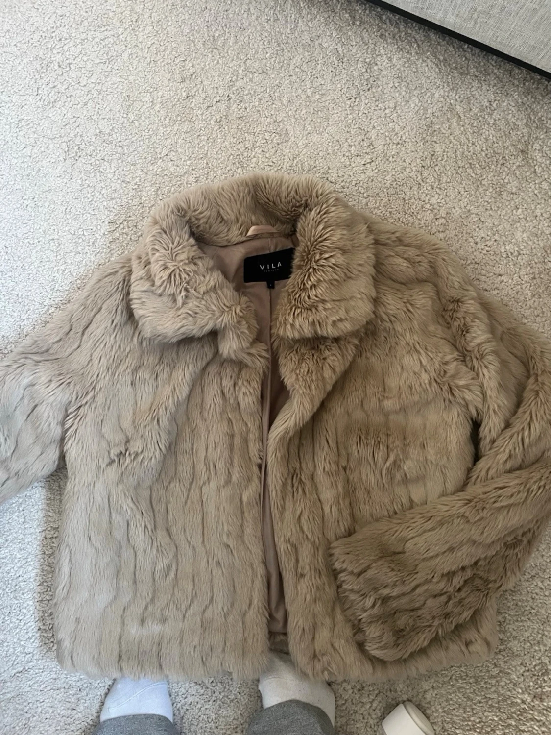 Fusk päls jacka  - 2