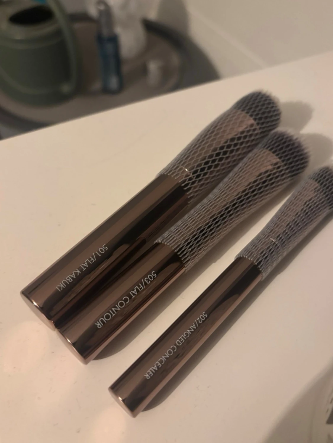 Hickap sminkborstar set 3-pack