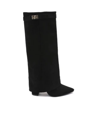 Lululia svarta boots - Använda en gång