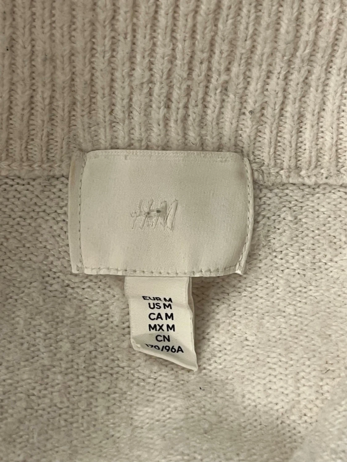 Vit off shoulder tröja  - 2