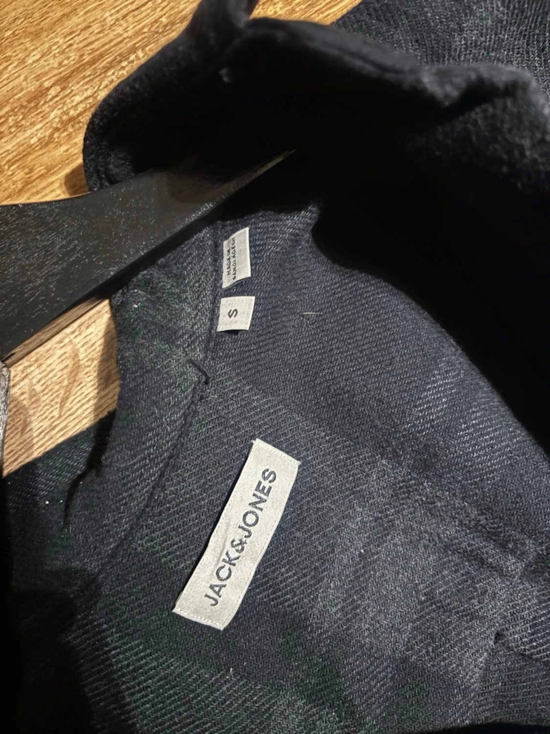Svart rutig overshirt från Jack & Jones - 2