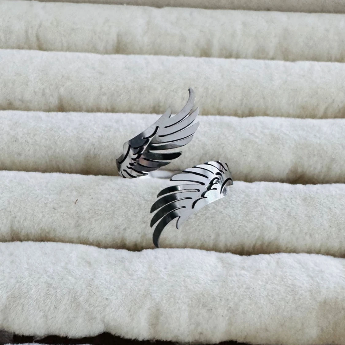 Rostfria ringar - vingar - 2