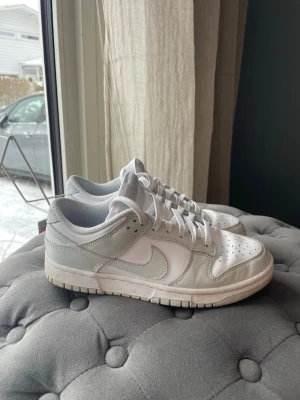 Nike Dunk Low  - Hej! Säljer dessa skor från Nike i modellen dunk Low. Använda ett fåtal gånger så dom är i mycket bra skick. Ordinarie pris 1 499 kr. Storlek 38,5. 
