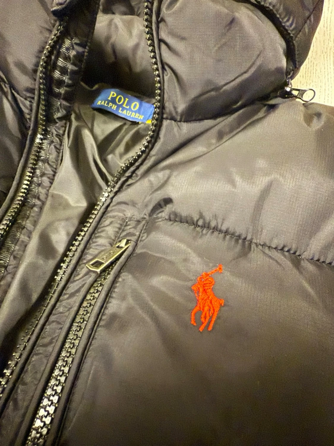 Svart pufferjacka från Polo Ralph Lauren - 4