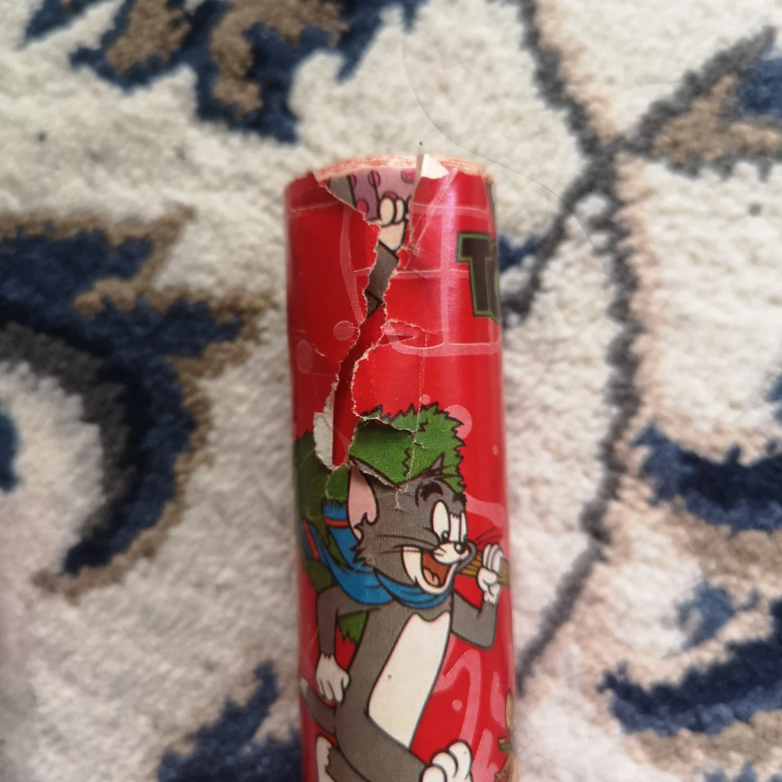 10 Rullar Julklappspapper Med Tom & Jerry  - 3