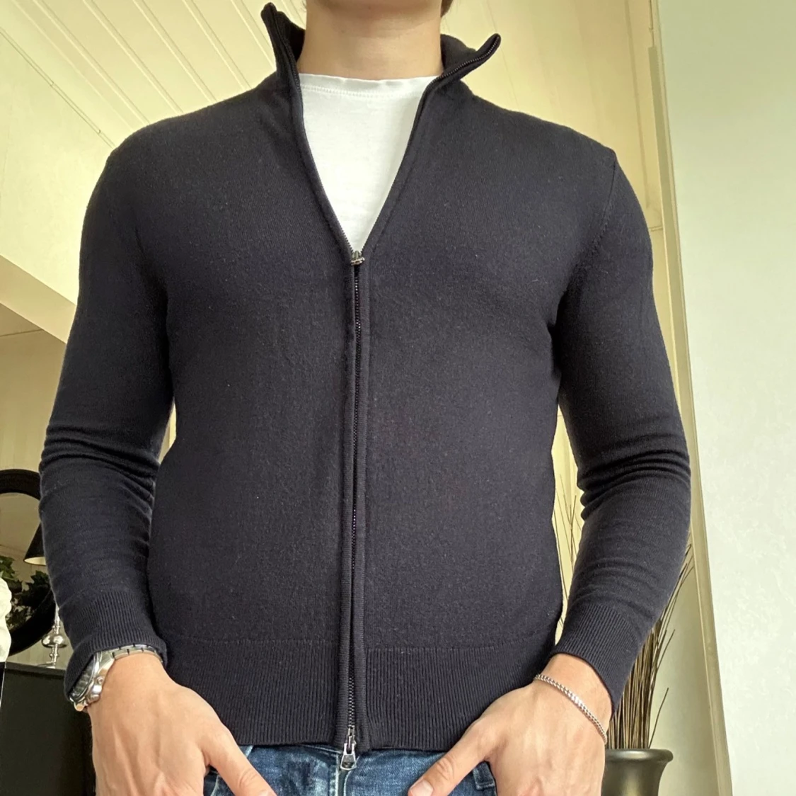 Merinoull full zip från These Glory Days