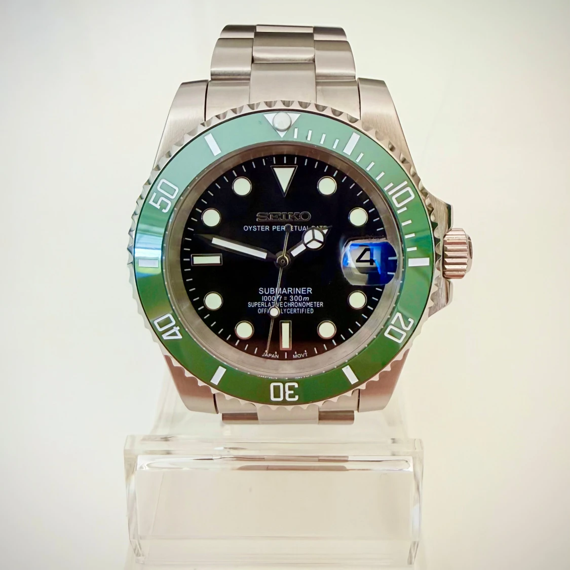 Seiko mod 40mm - Starbucks Submariner