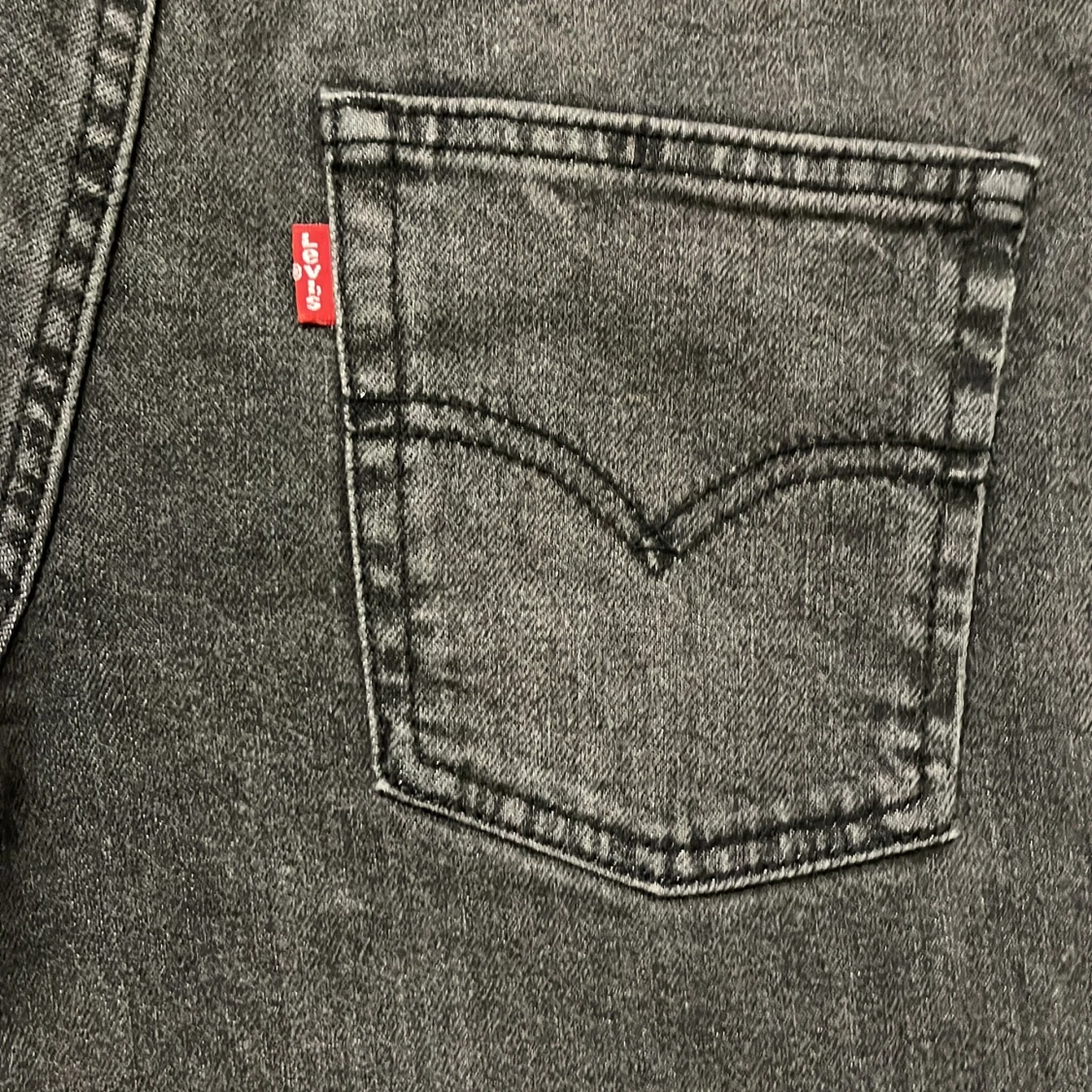 Levi's 551Z svarta jeans straight fit - 3