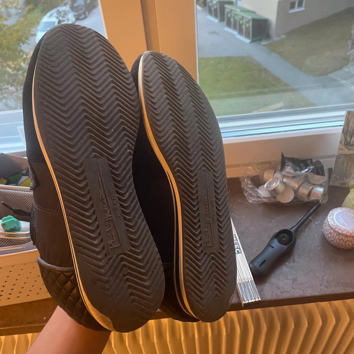 Philippe Model svarta sneakers - 2