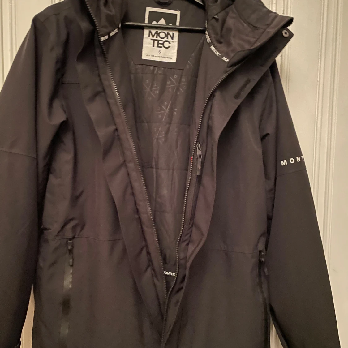 Svart skidjacka Montec - 1