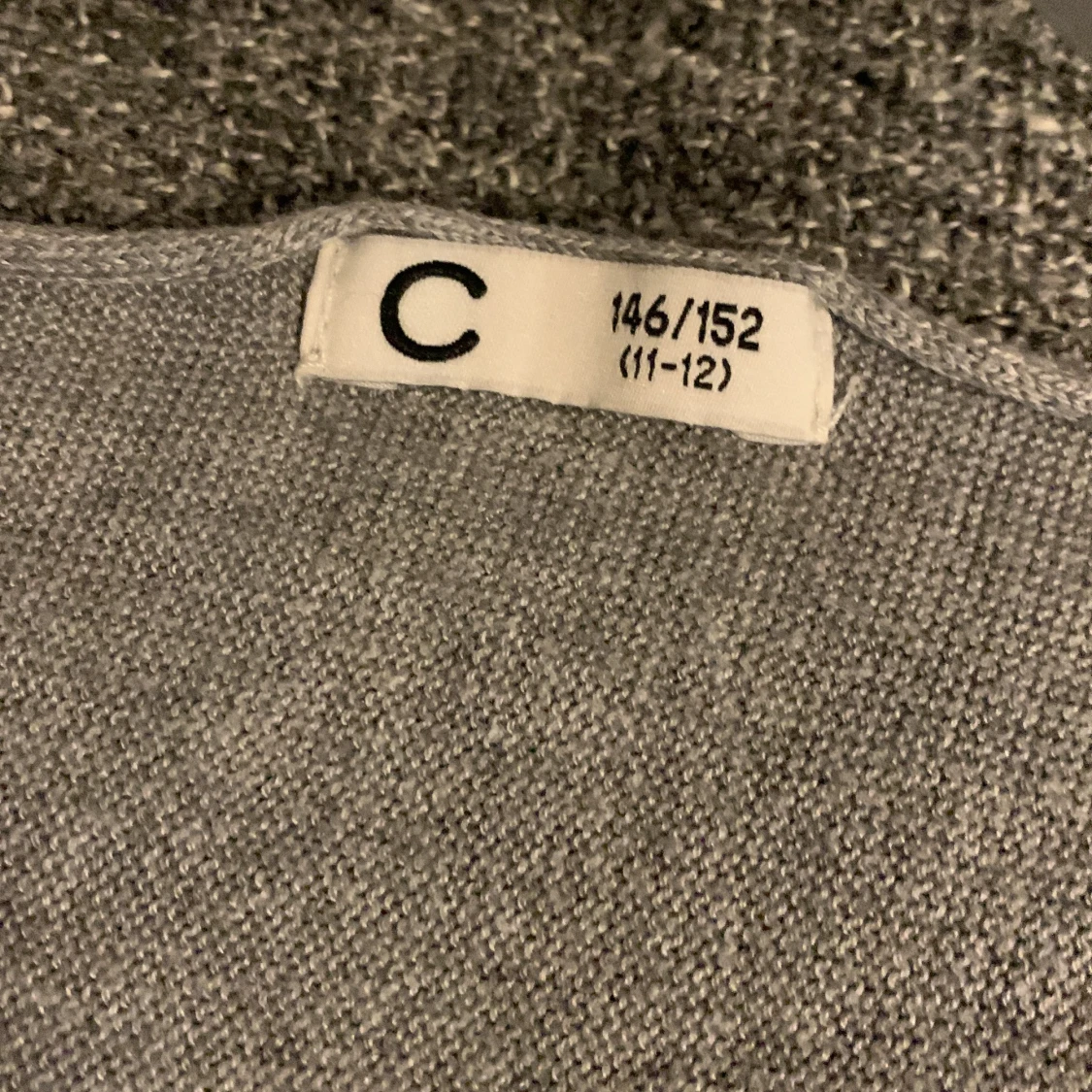 Grå kofta i mjuk bomull - 2