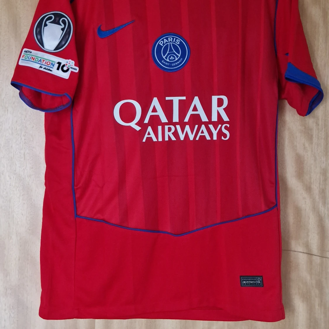 Bradley Barcola fotbollströja PSG 25-26 - 4