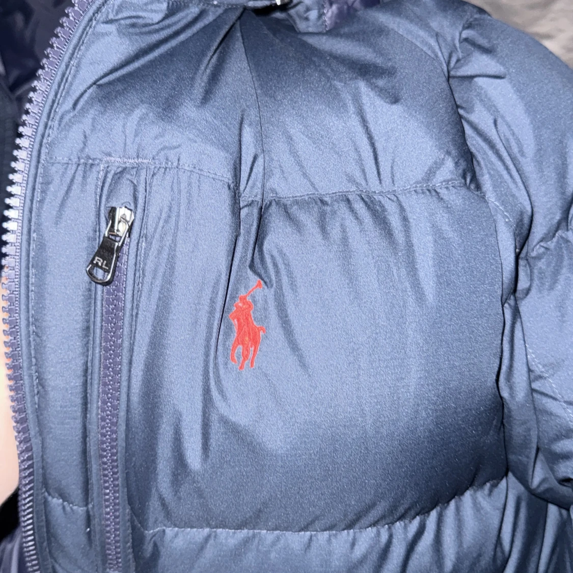 Mörkblå pufferjacka från Ralph Lauren - 3