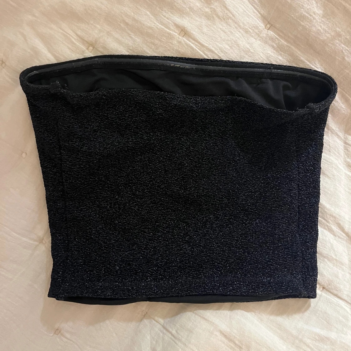 Svart glittrig tubtopp Gina Tricot - 3