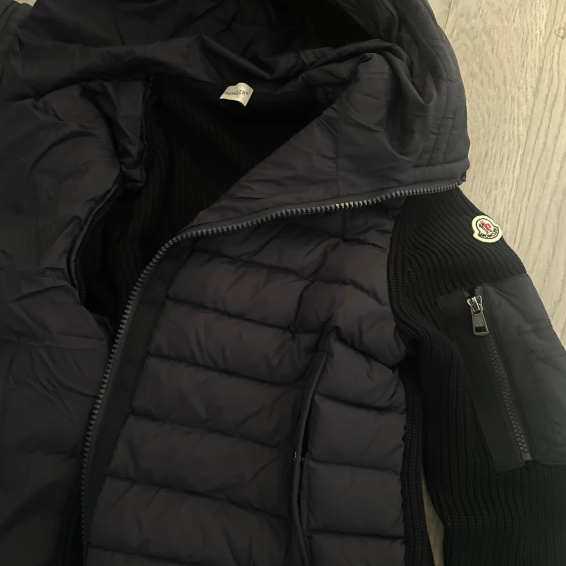  Moncler cardigan marin blå - 1