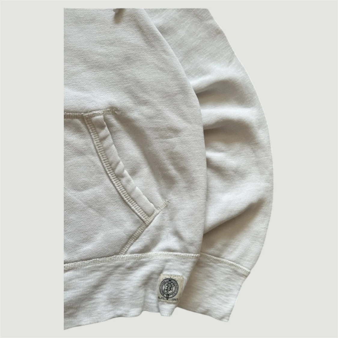 Vit hoodie från Ralph Lauren - 2