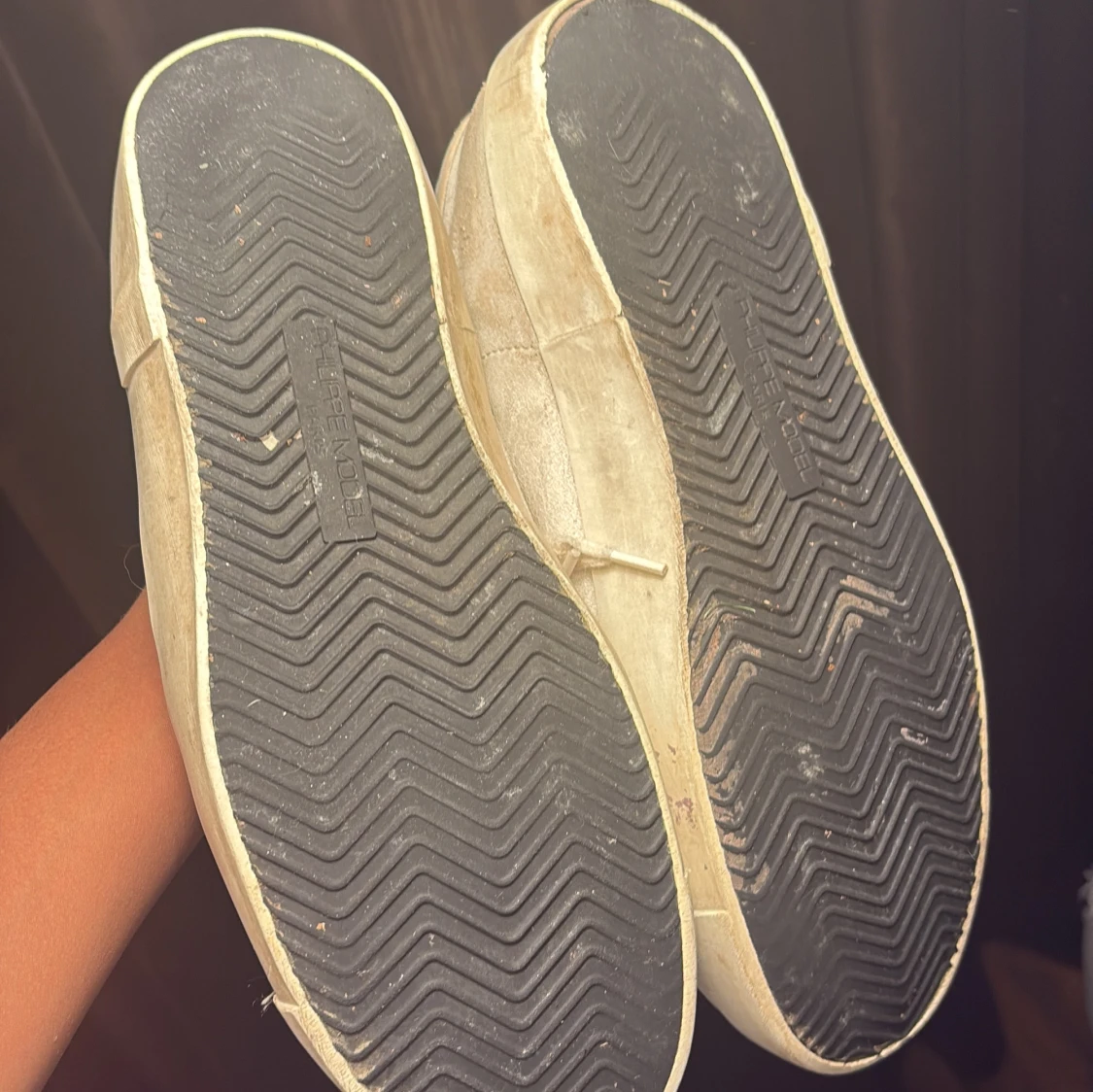 Vita Philippe Model sneakers i skinn - 2