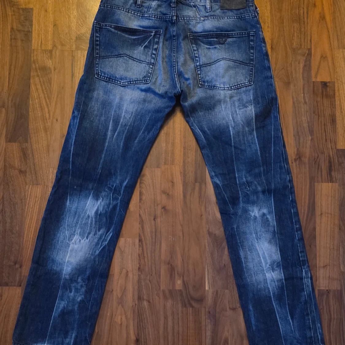 Blå Armani Jeans J45 Regular Fit - W33 L32 - 1