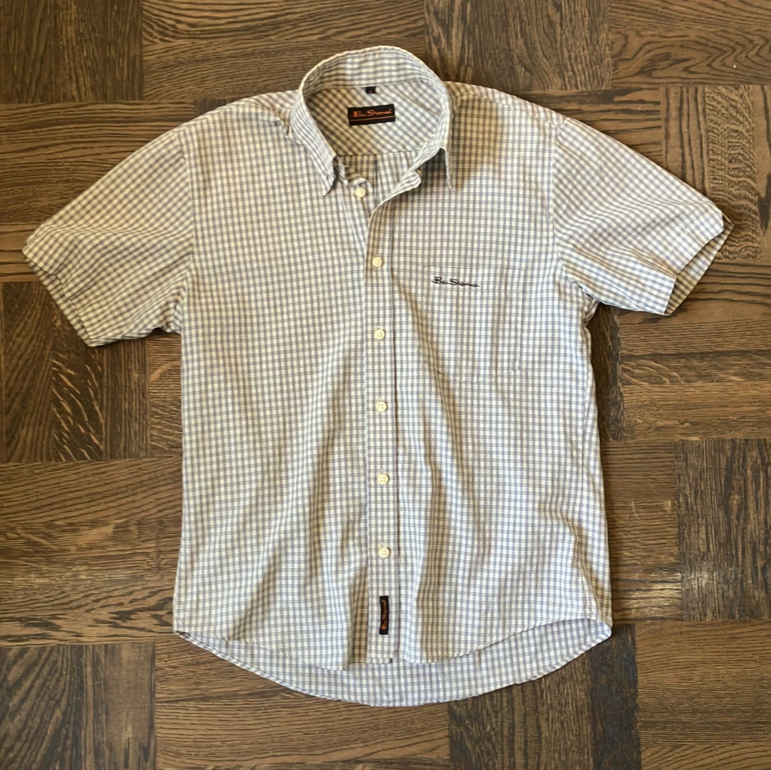 Rutig kortärmad skjorta Ben Sherman