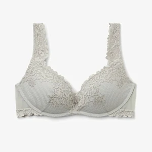 Intimissimi bh - Gioia Pretty Flowers super push up bh från Intimissimi💕Så söt grå färg, använd fåtal gånger därför så bra skick💓storlek 75 C