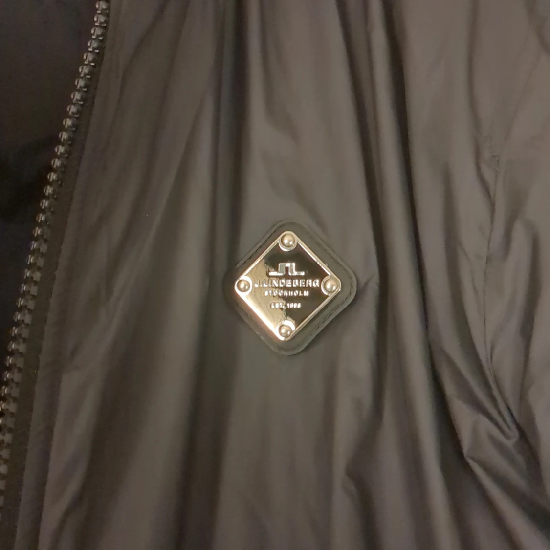 Svart höstjacka från J.Lindeberg L - 1