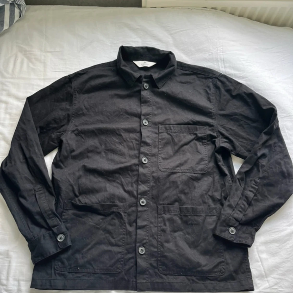 Svart overshirt från H&M