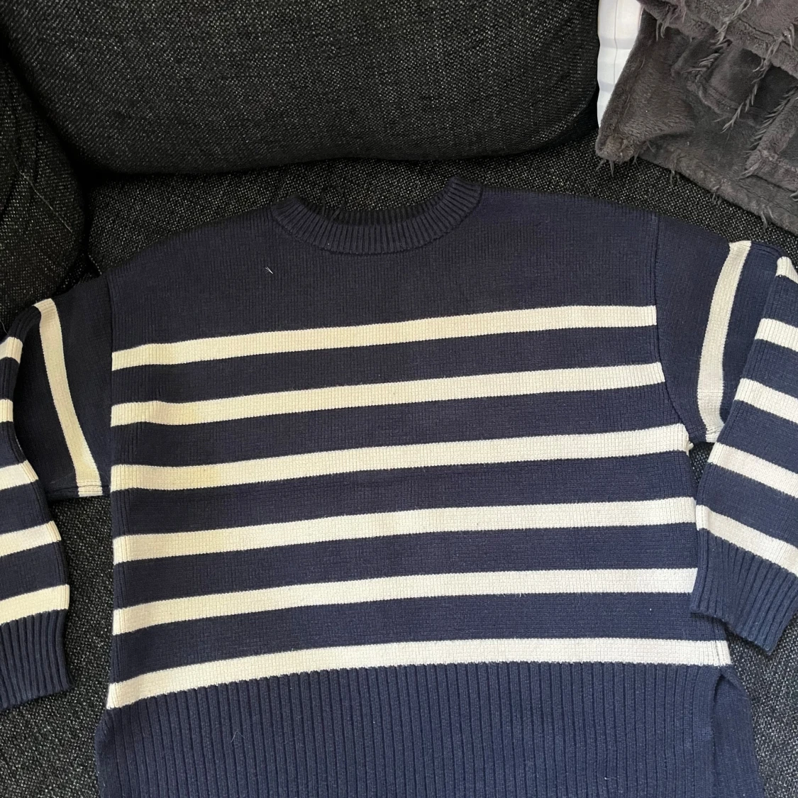 Randig stickad tröja från Zara - 2